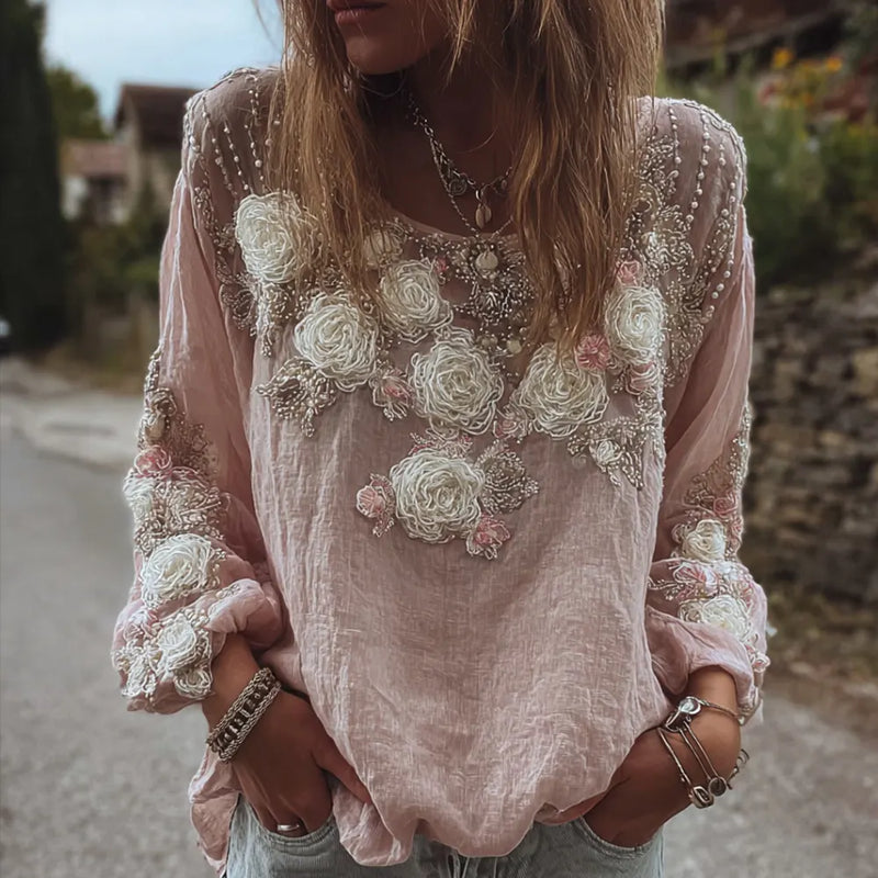 Timeless Vintage Style Top