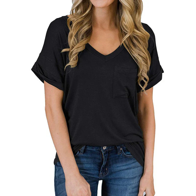 Well Tailored T-Shirt with a Graceful Silhouette