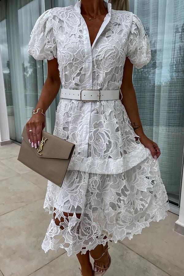 A Vintage Style Dress with Delicate Timeless Details