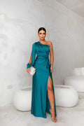 Peacock blue