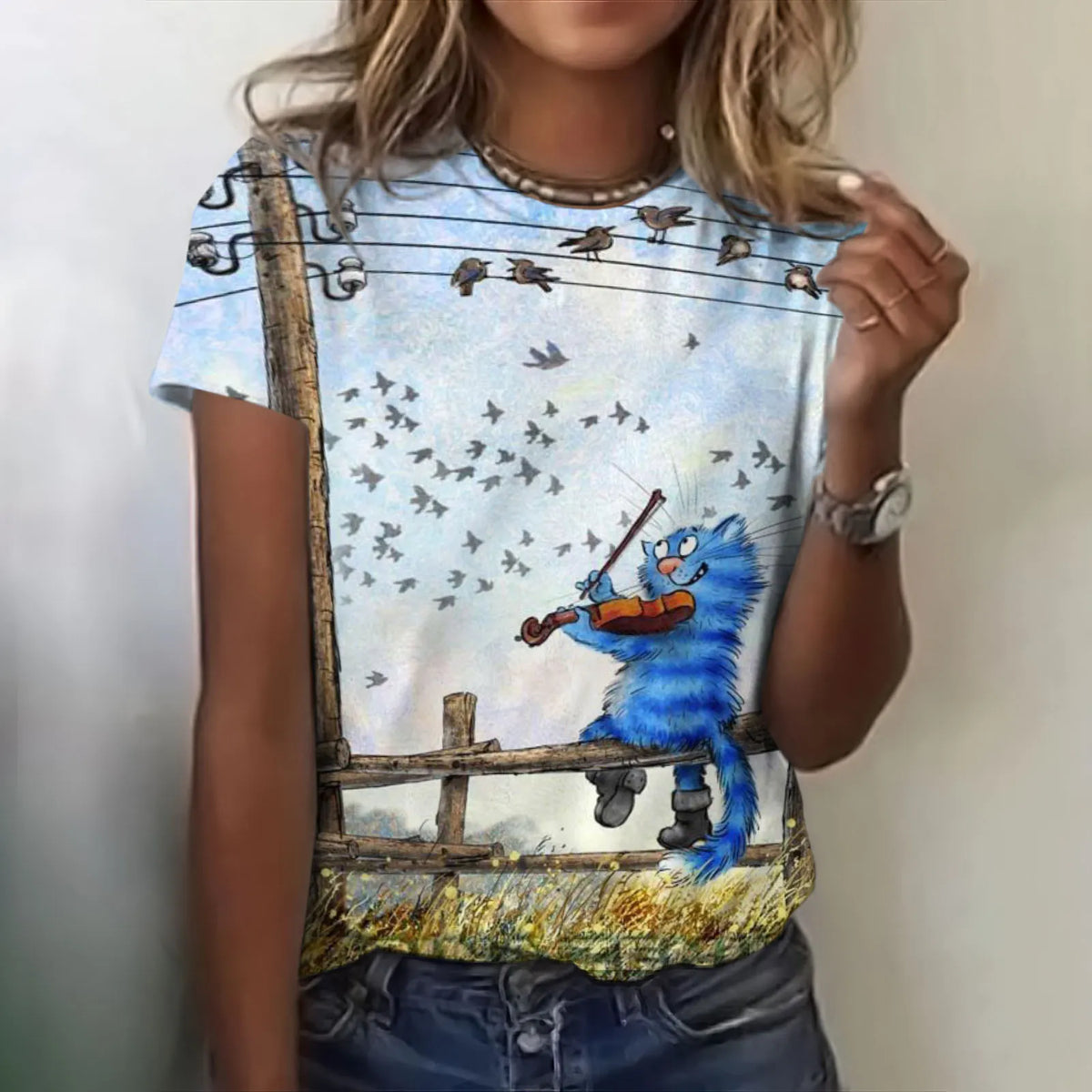 Elegantly Designed T-Shirt