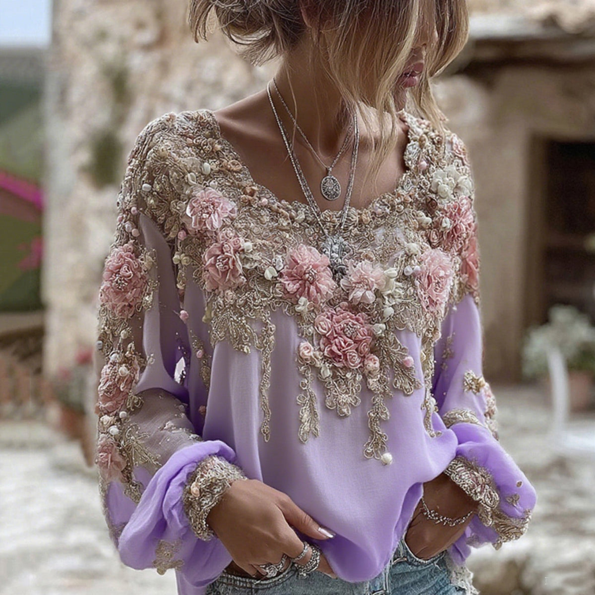 Gracefully Designed T-Shirt