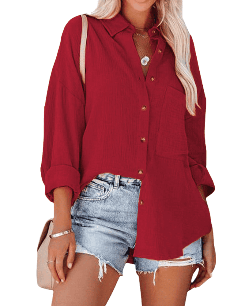 Well Tailored Shirt with a Graceful Silhouette