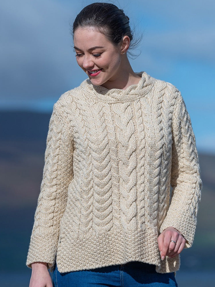 Gracefully Designed Sweater