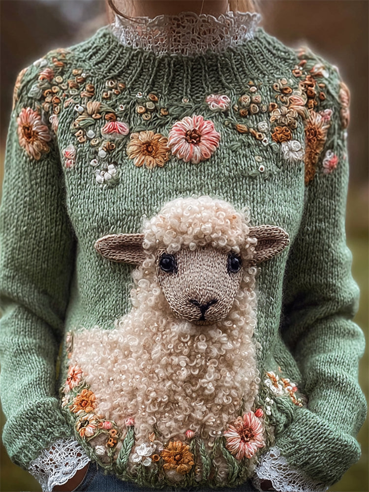 Gracefully Designed Sweater