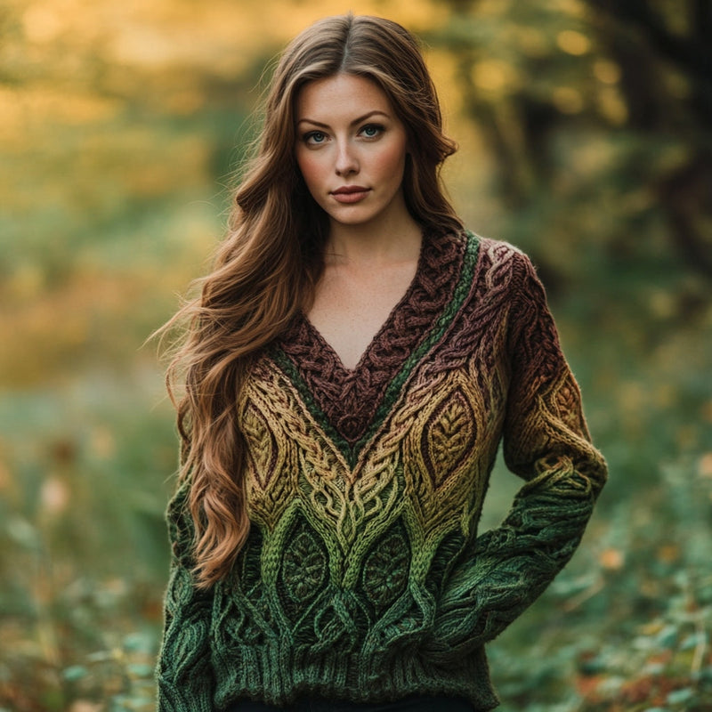 Gracefully Designed Sweater