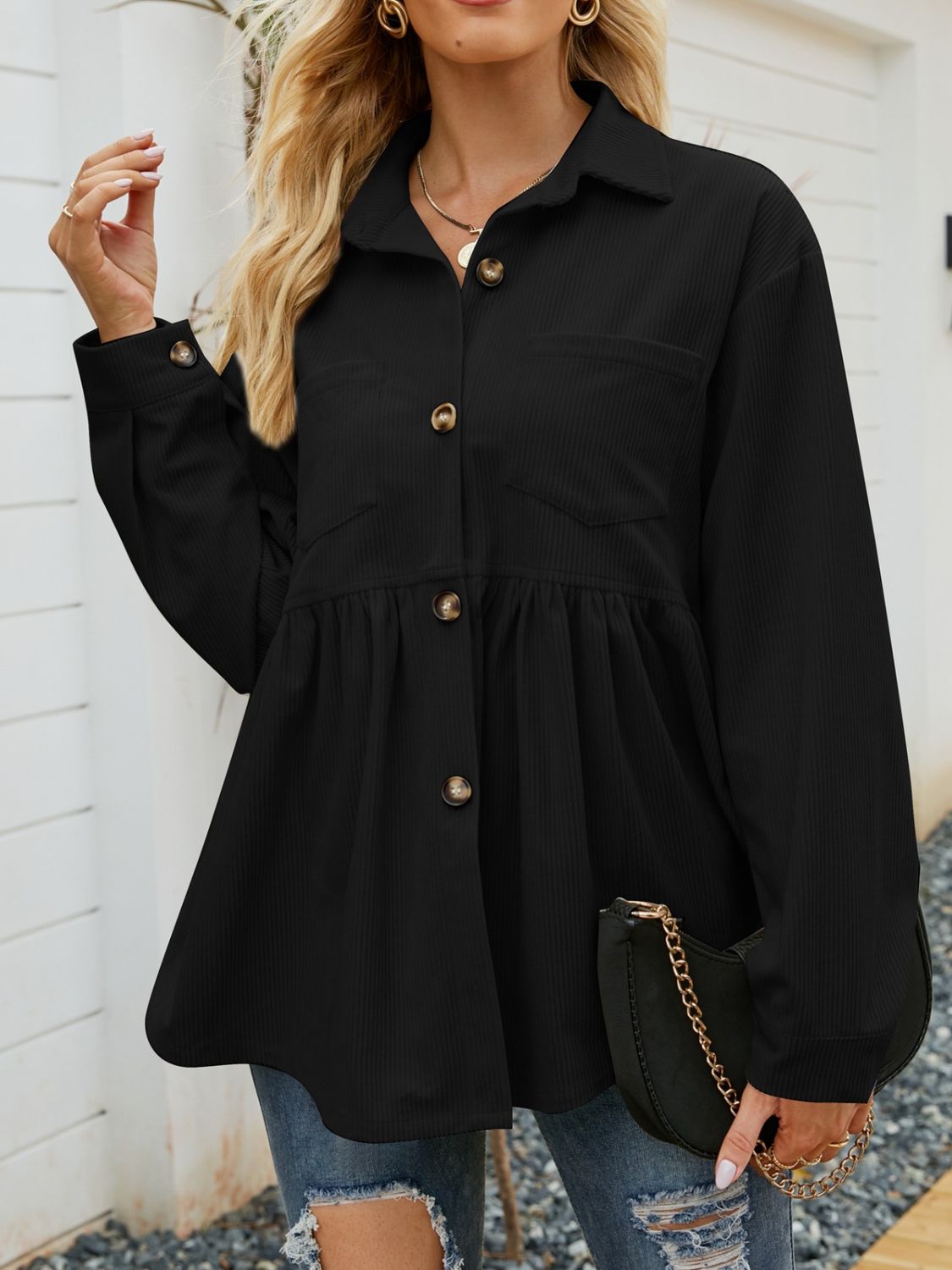 A Vintage Style Shirt with Delicate Timeless Details