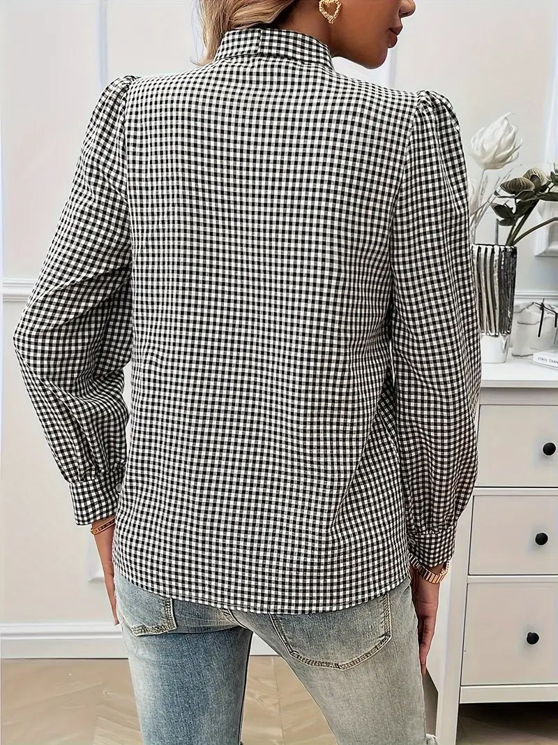 Vintage Inspired Blouse with a Contemporary Edge