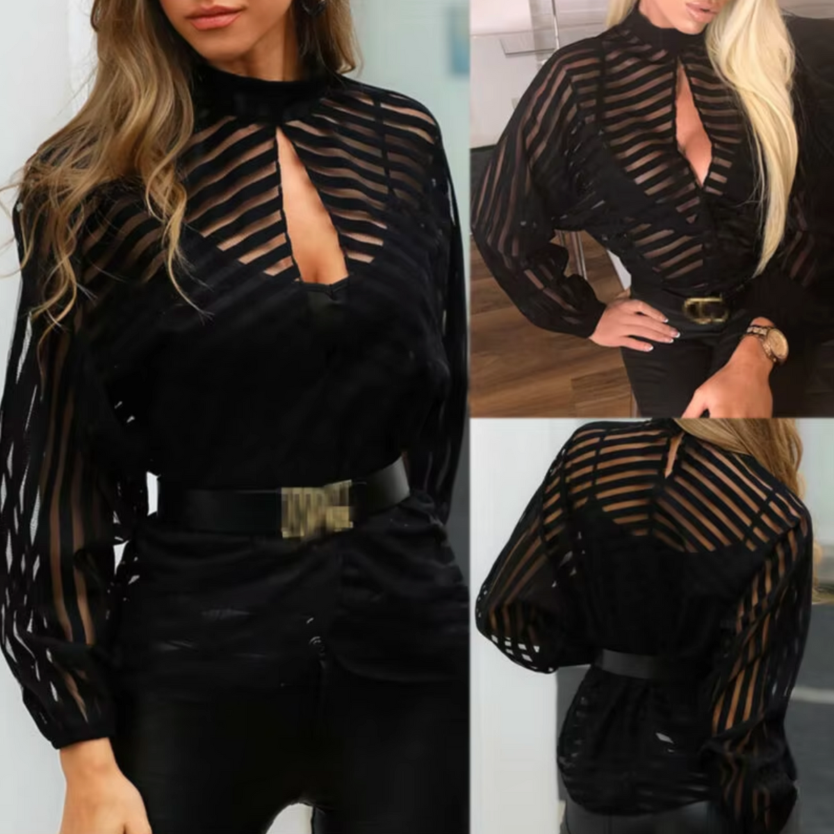 Classic Vintage Blouse with a Flattering Fit