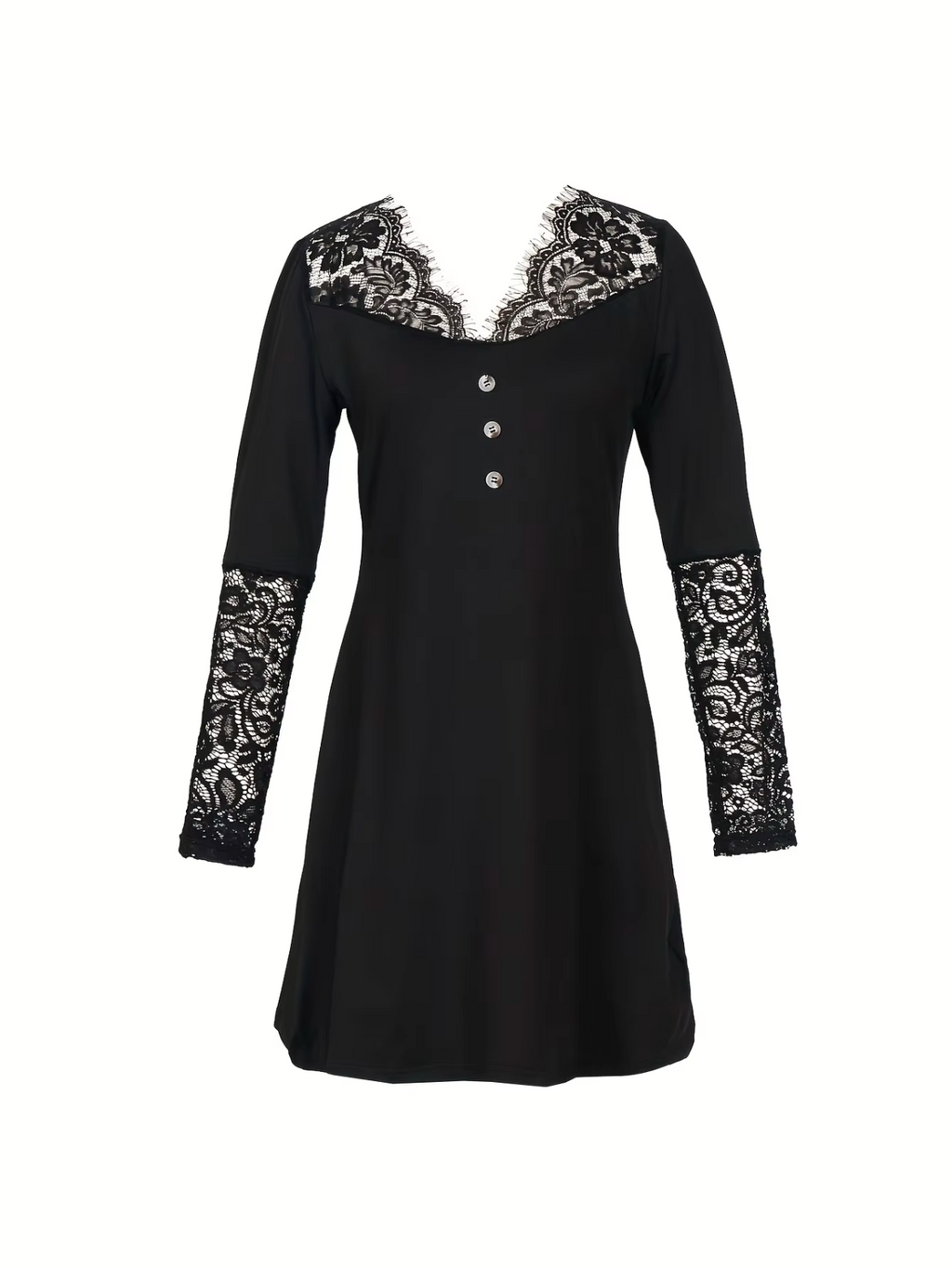 Classic Vintage Dress with a Flattering Fit