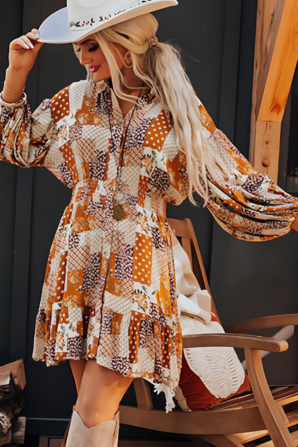 Vintage Inspired Dress with a Contemporary Edge
