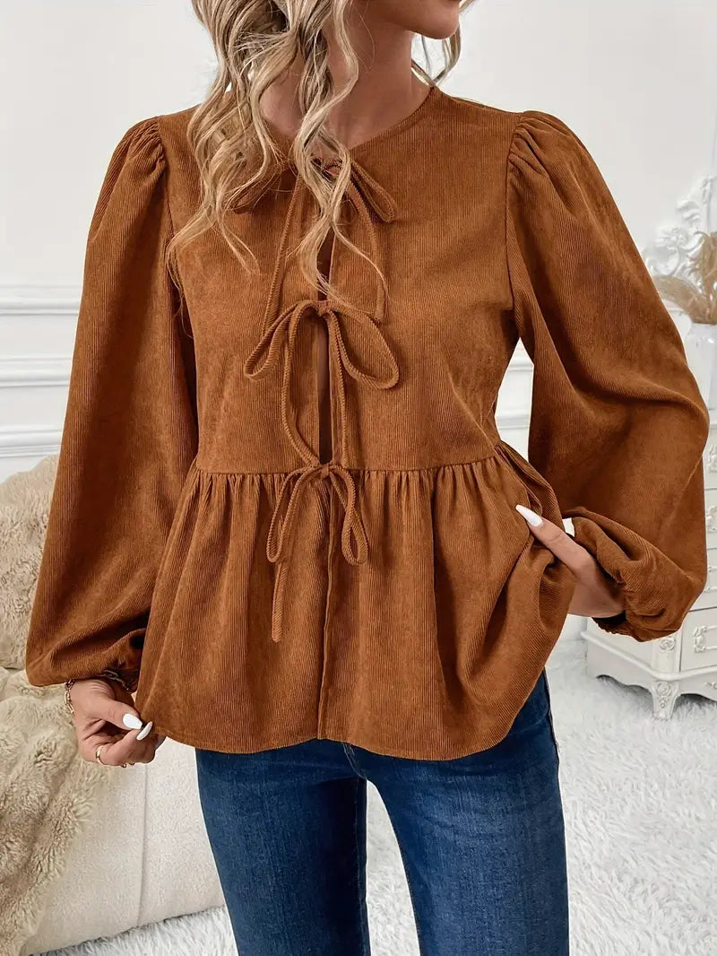 Gracefully Styled Blouse for Any Occasion
