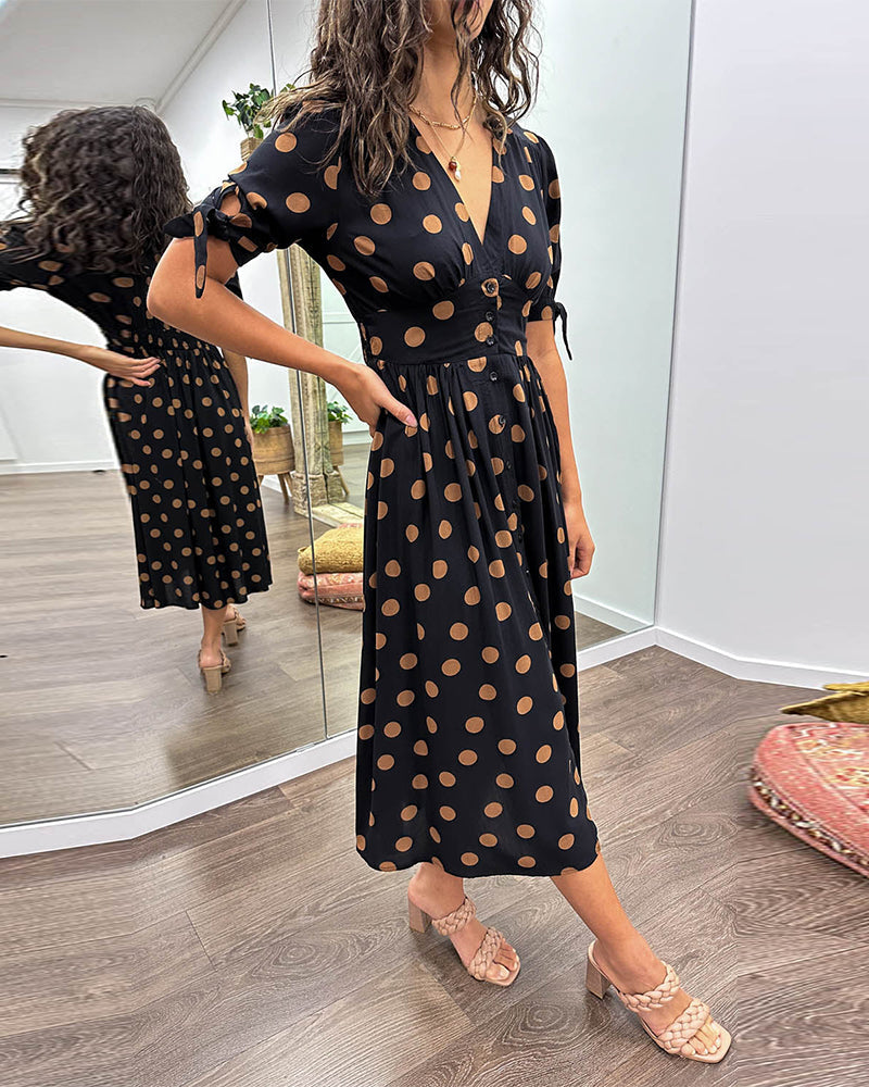 A Vintage Style Dress with Delicate Timeless Details
