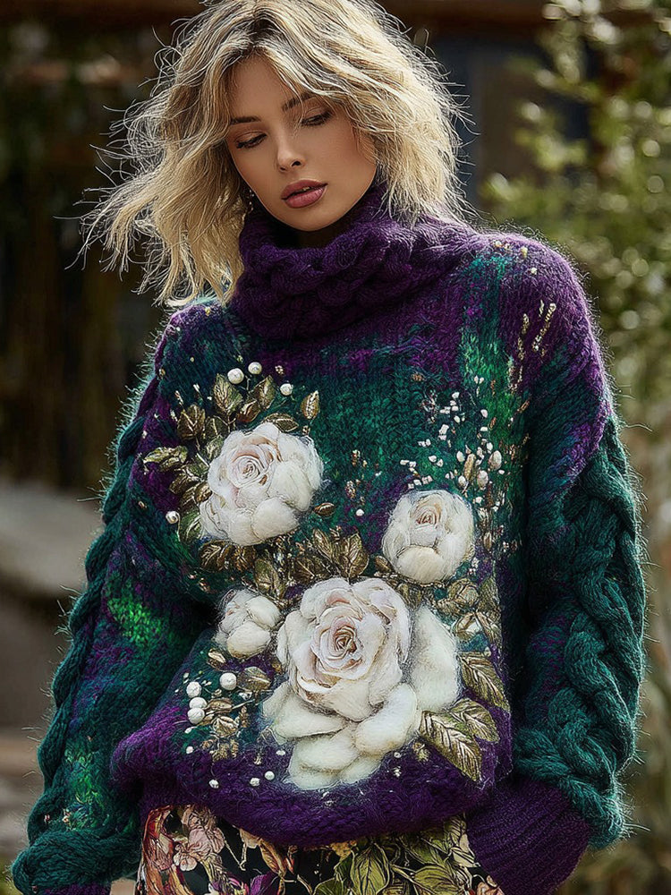 Gracefully Designed Sweater