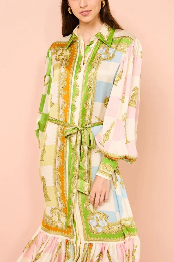 Well Tailored Dress with a Graceful Silhouette
