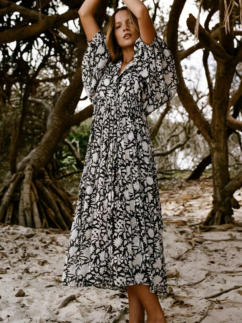 A Vintage Style Dress with Delicate Timeless Details
