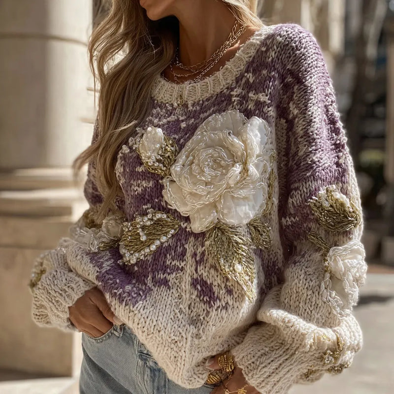 Gracefully Designed Sweater