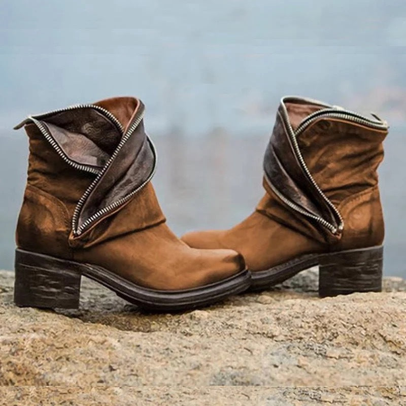 Classic Orthopedic Boots with Timeless Style