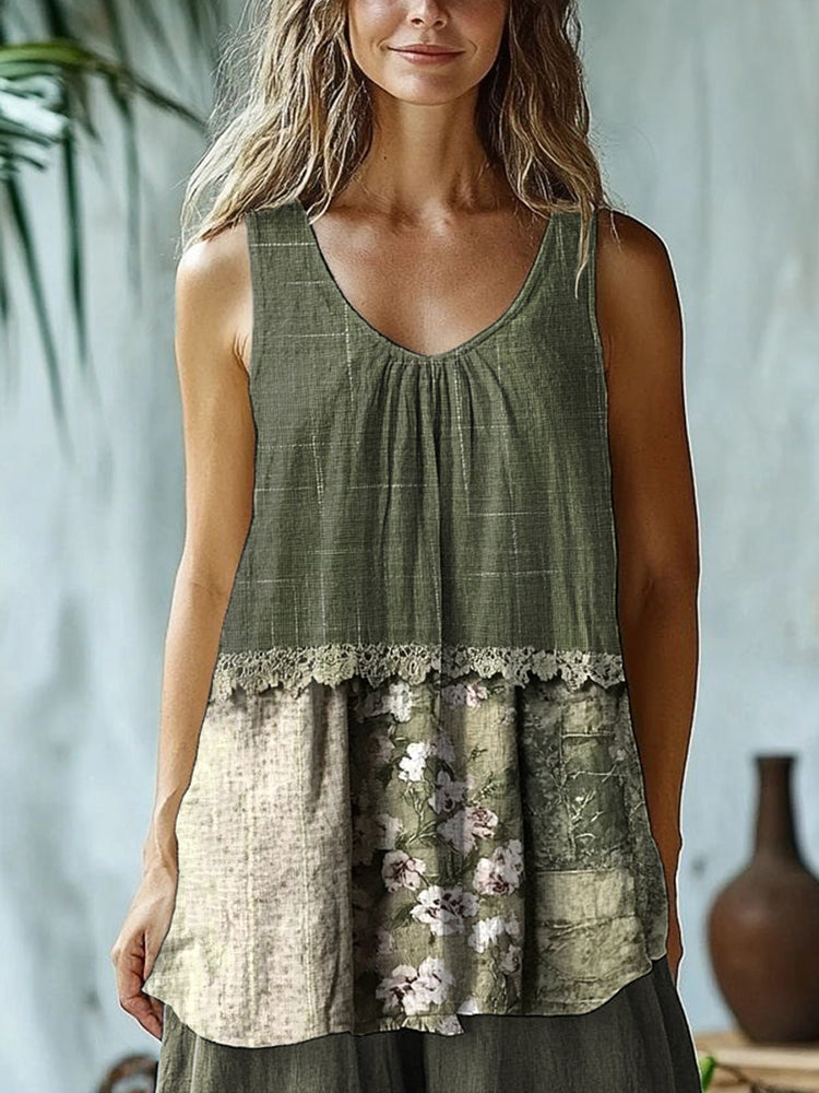 Timeless Vintage Style Top