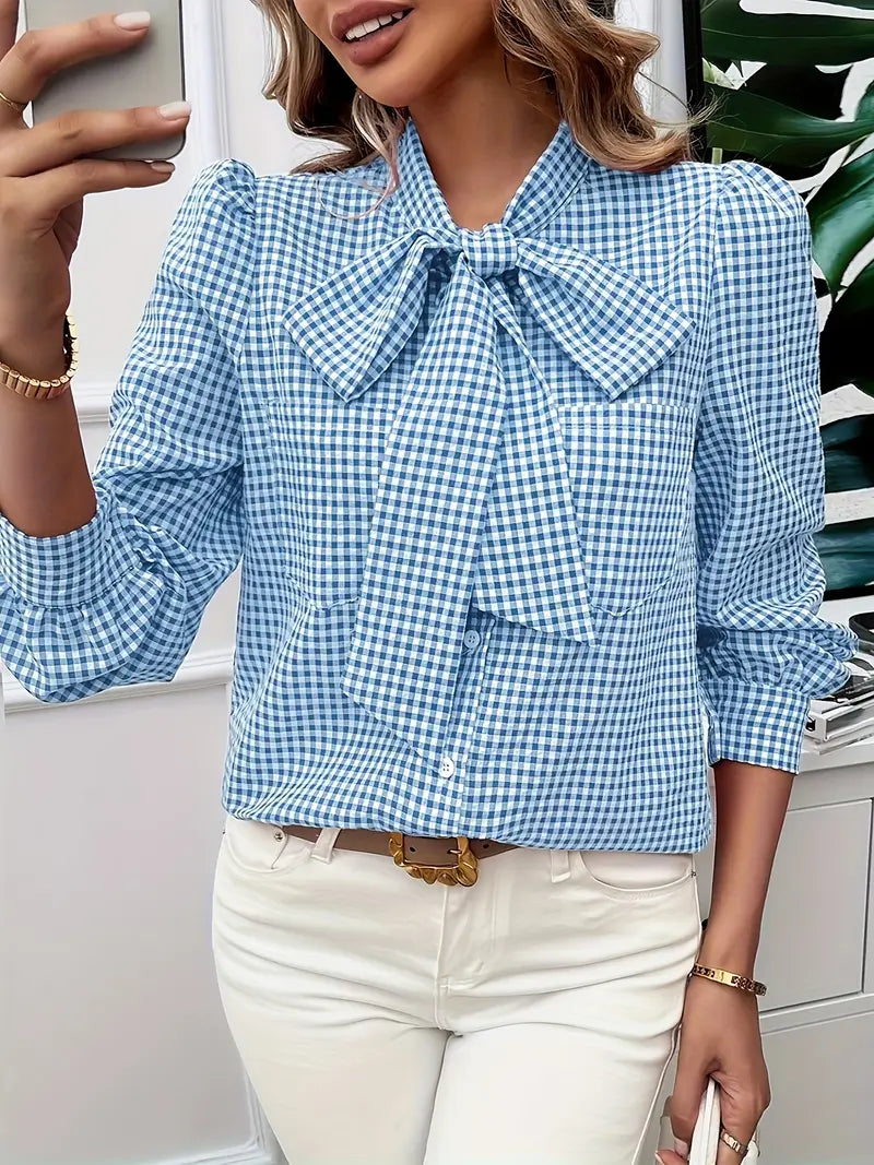 Vintage Inspired Blouse with a Contemporary Edge
