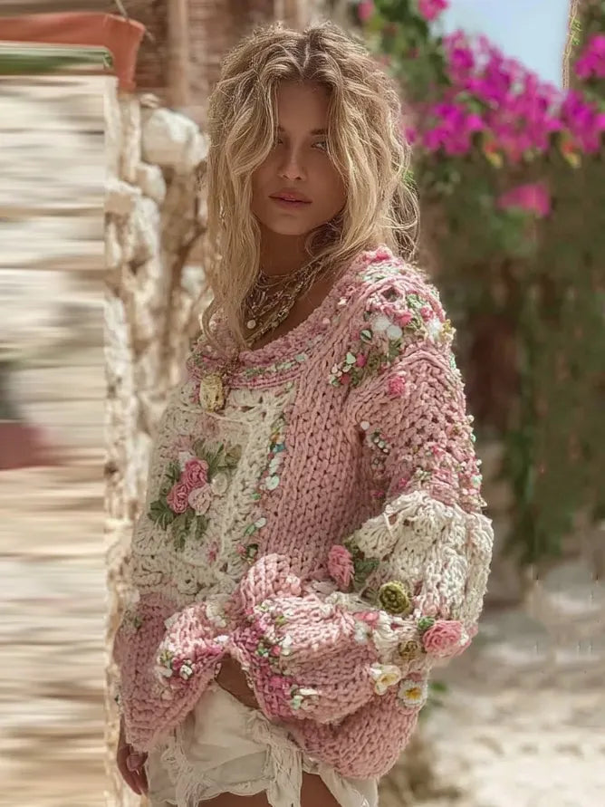 Gracefully Designed Sweater