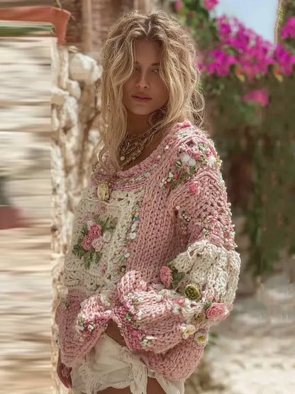 Gracefully Designed Sweater