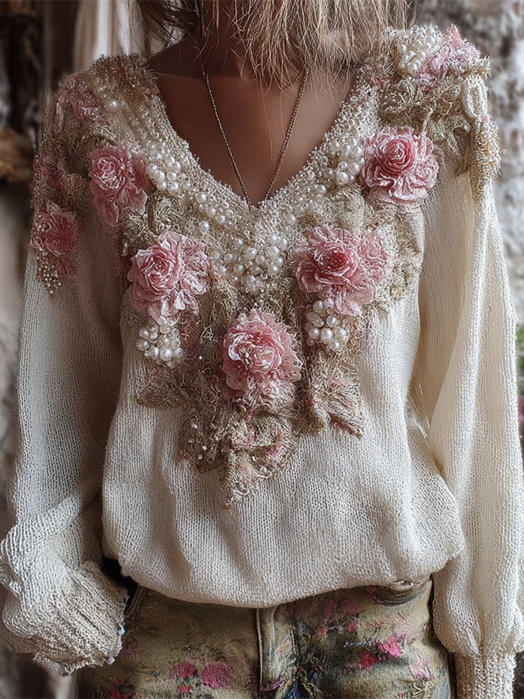 Gracefully Designed Sweater