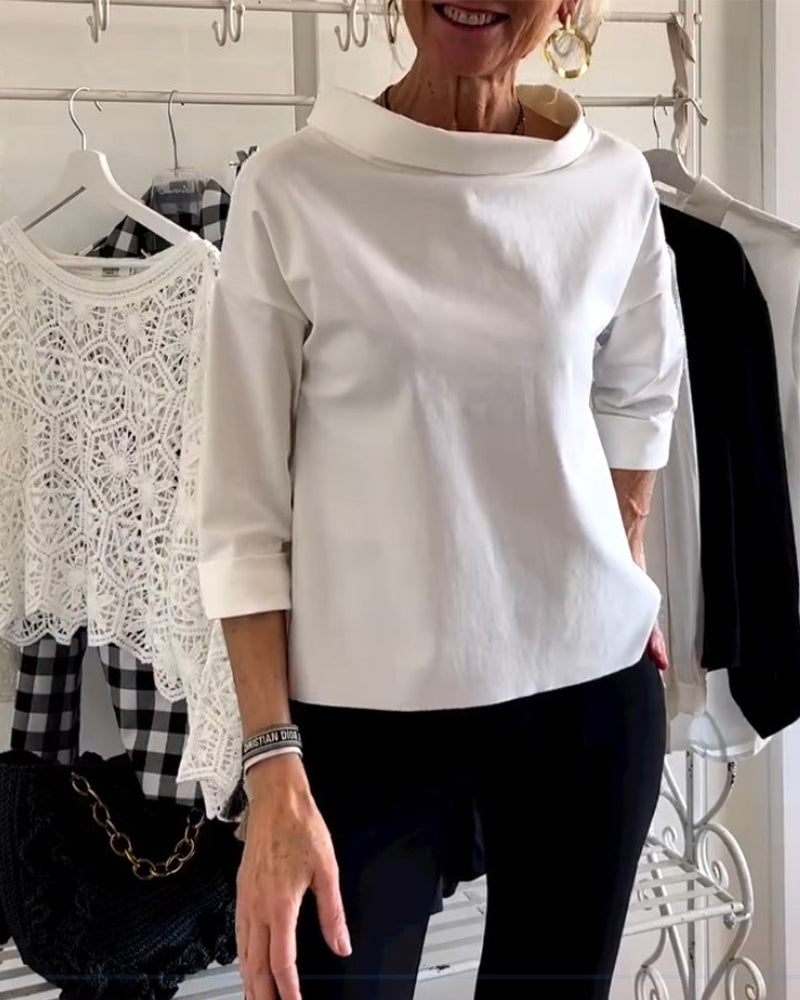 Polished Blouse with an Effortless Classic Look