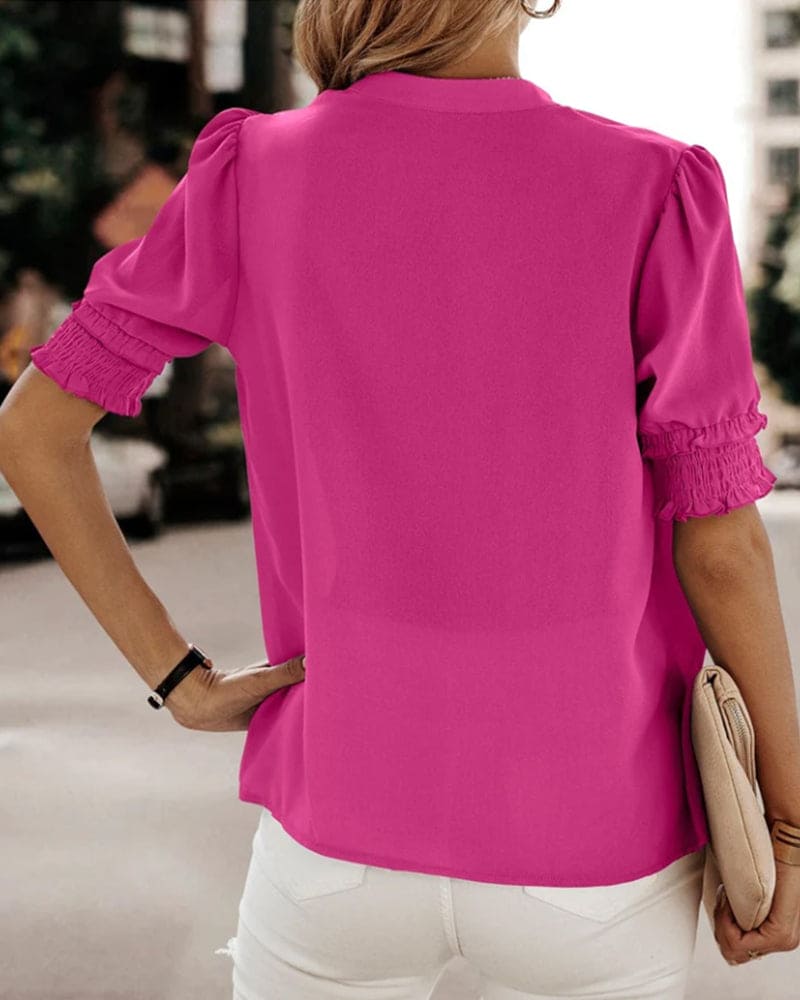 Beautifully Finished Blouse in a Timeless Design