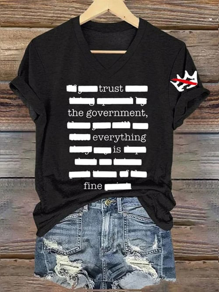 Gracefully Designed T-Shirt