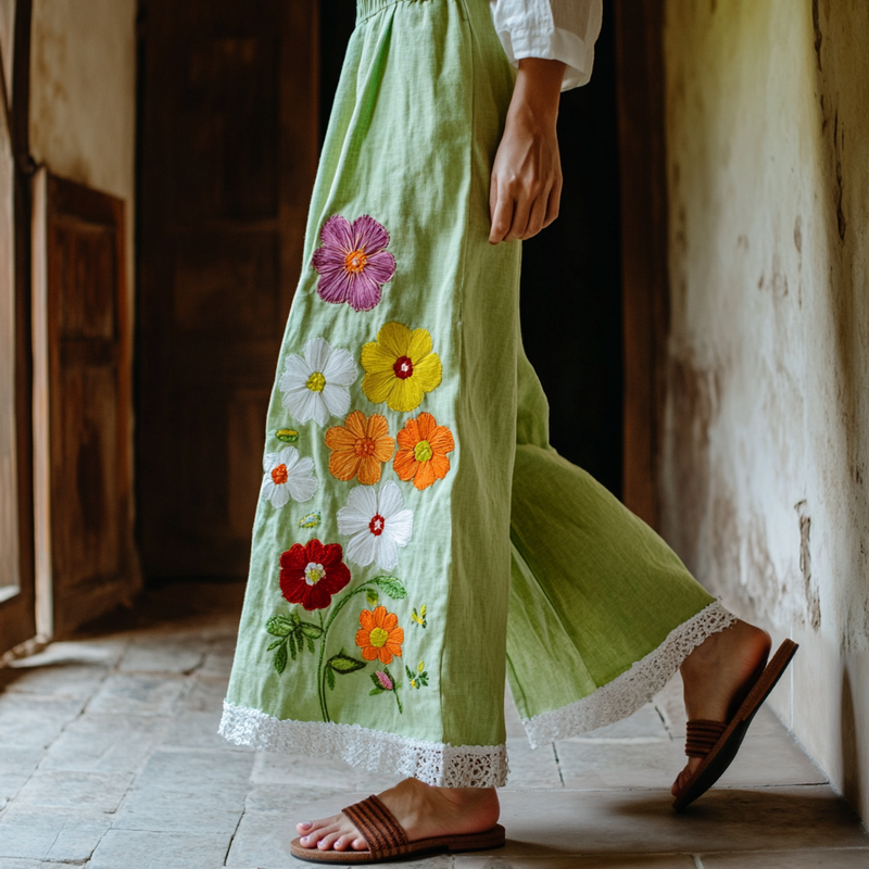 Timeless Vintage Style Pants
