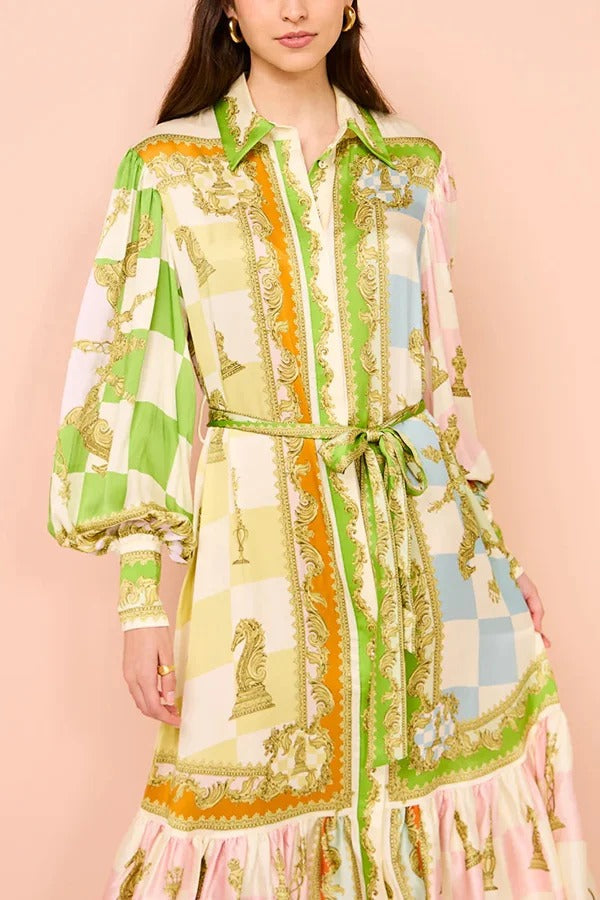 Well Tailored Dress with a Graceful Silhouette