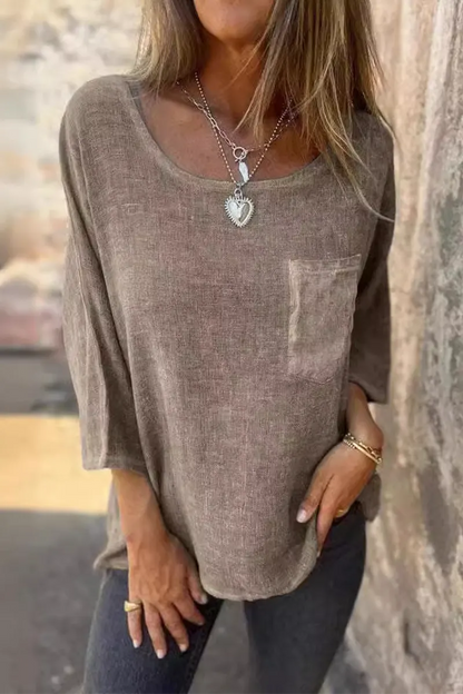 Classic Vintage T-Shirt with a Flattering Fit