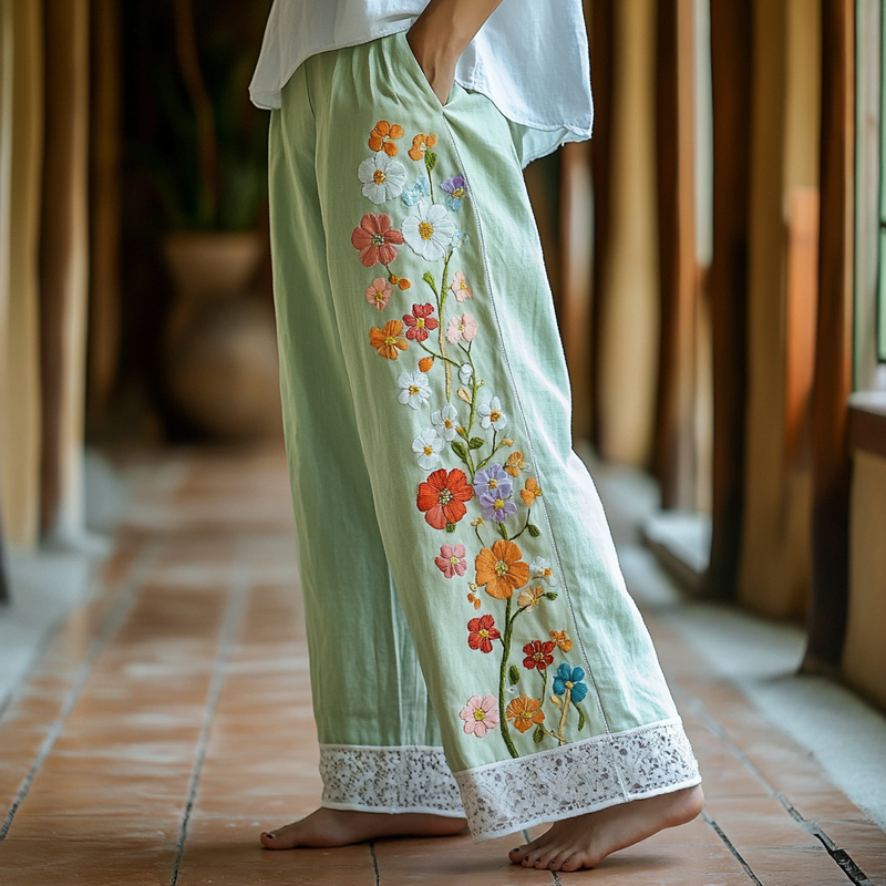 Timeless Vintage Style Pants