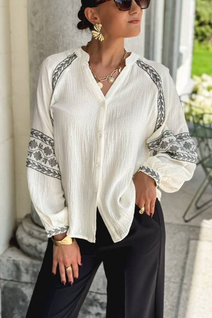 Vintage Inspired Shirt with a Contemporary Edge
