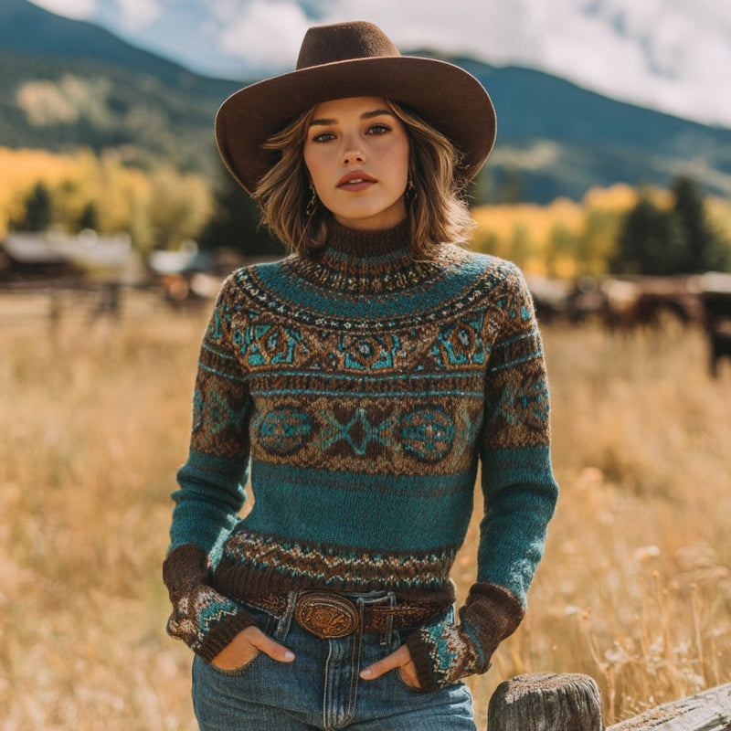 Gracefully Designed Sweater