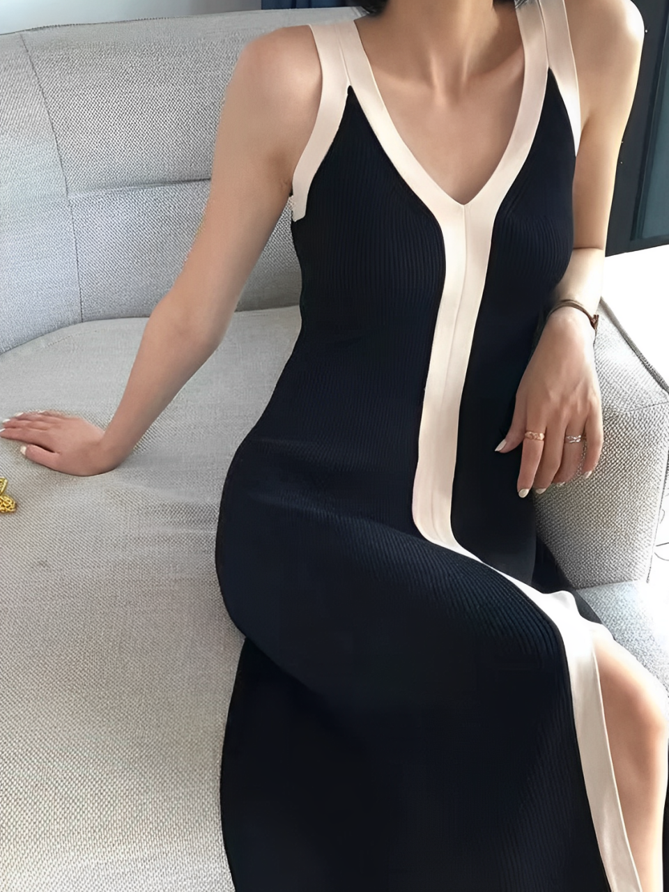 A Vintage Style Dress with Delicate Timeless Details