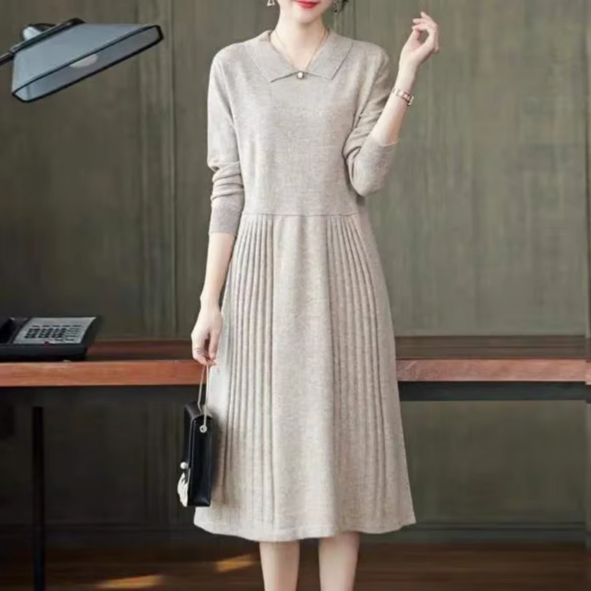 Elegantly Styled Dress for Everyday Wear