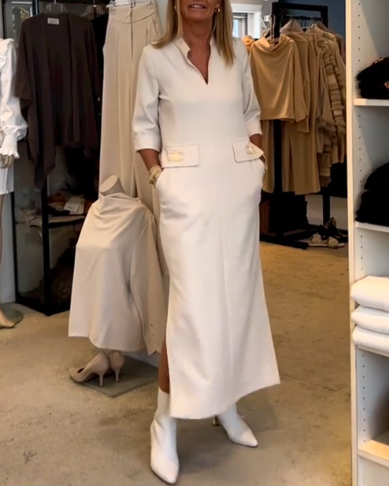 Well Tailored Dress with a Graceful Silhouette
