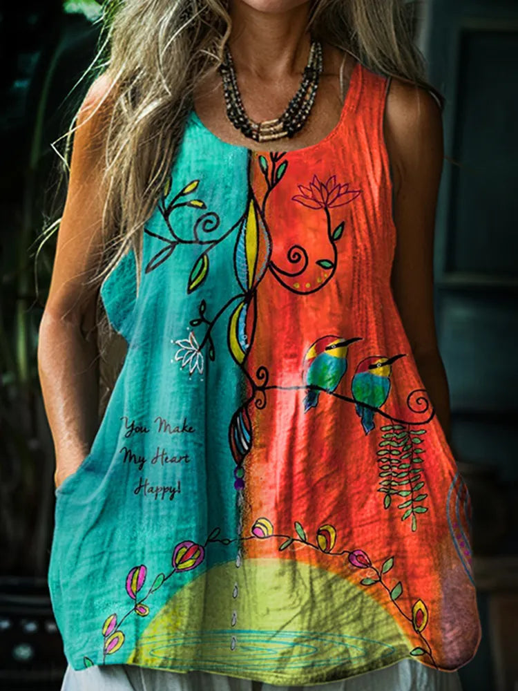Timeless Vintage Style Top