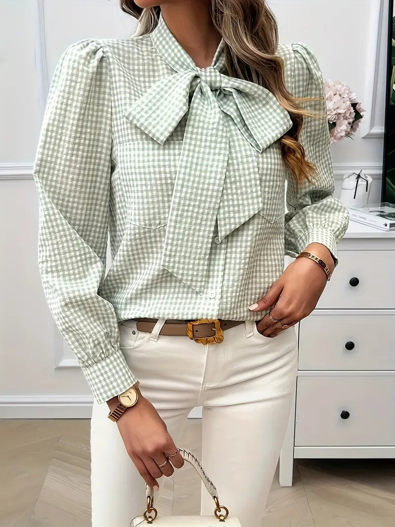 Vintage Inspired Blouse with a Contemporary Edge