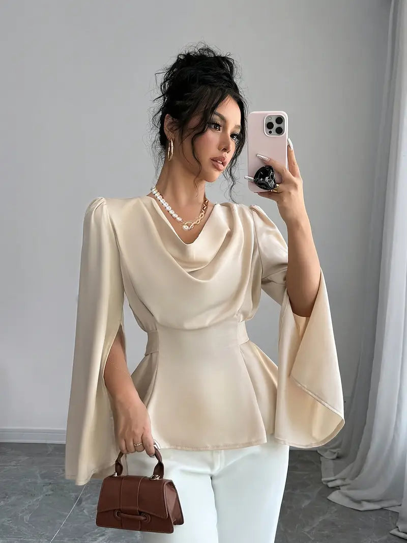 Classic Vintage Blouse with a Flattering Fit