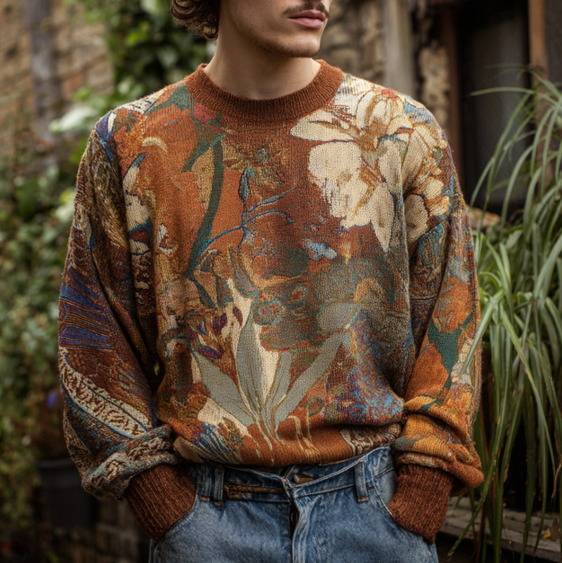 Gracefully Designed Sweater