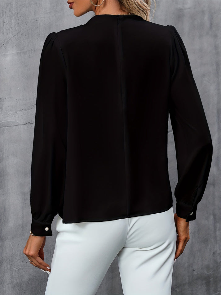 A Vintage Style Blouse with Delicate Timeless Details