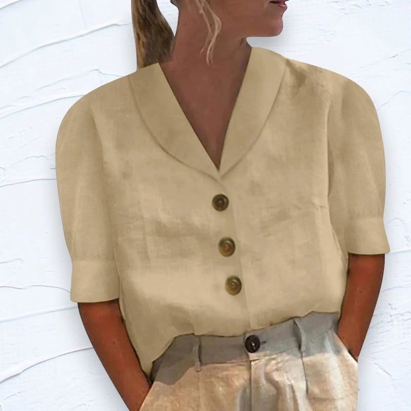 A Vintage Style Shirt with Delicate Timeless Details