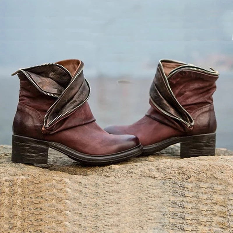 Classic Orthopedic Boots with Timeless Style