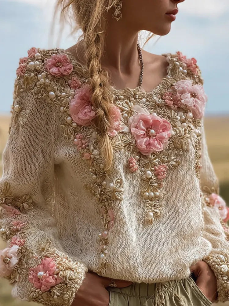 Gracefully Designed Sweater