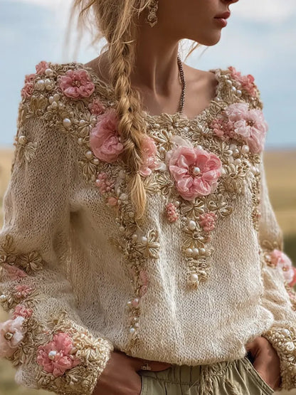 Gracefully Designed Sweater