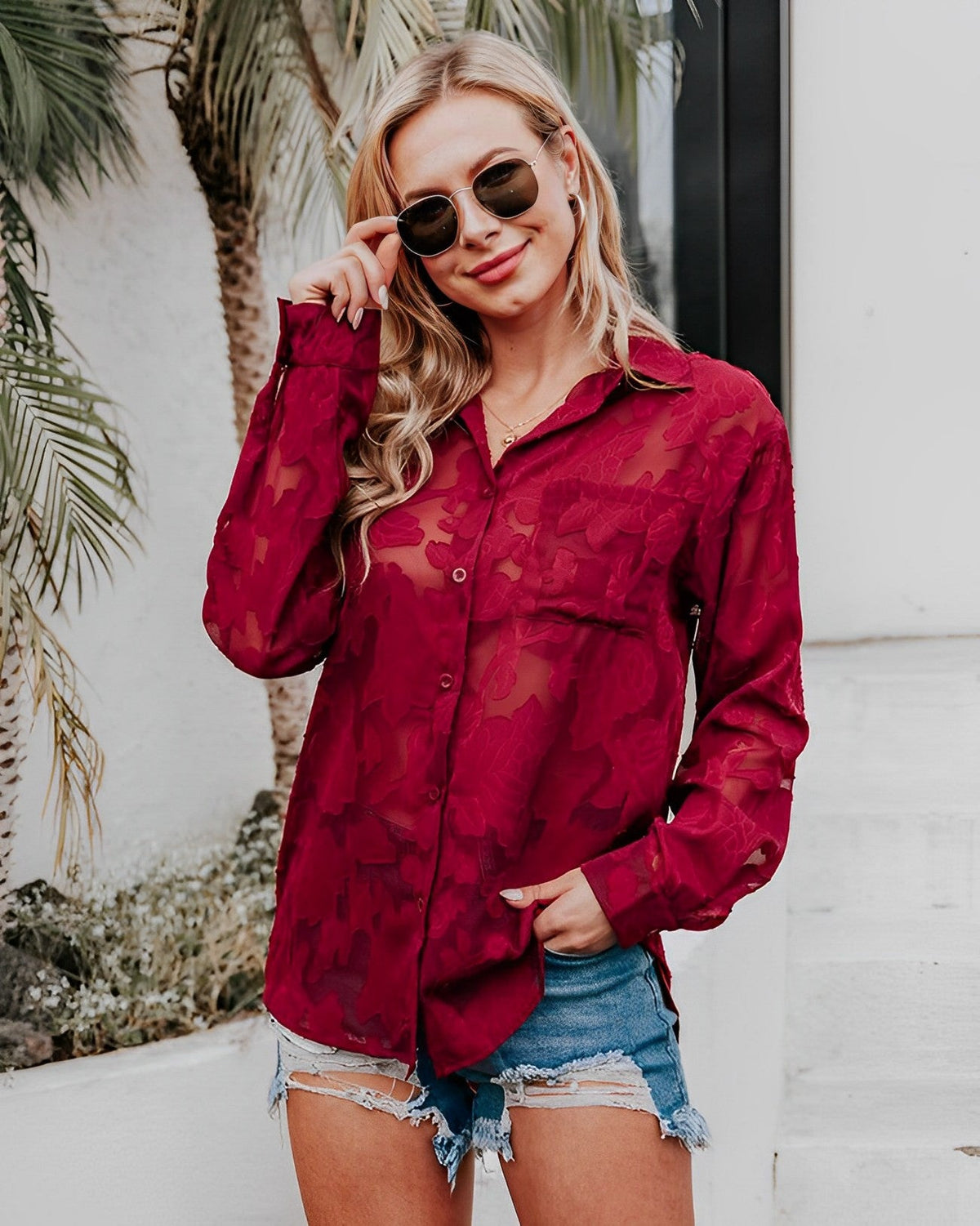 Polished Blouse with an Effortless Classic Look