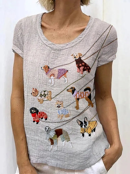 Gracefully Designed T-Shirt